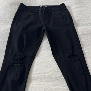 PAIGE Black Denim Jeans